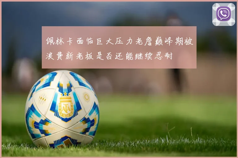 佩林卡面临巨大压力老詹巅峰期被浪费新老板是否还能继续忍耐