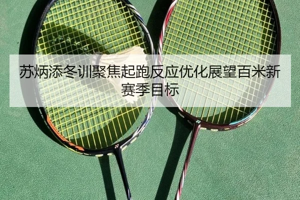 苏炳添冬训聚焦起跑反应优化展望百米新赛季目标